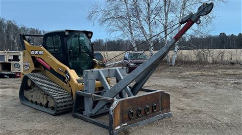 skid steer hydraulic winch|recovery winch for skid steer.